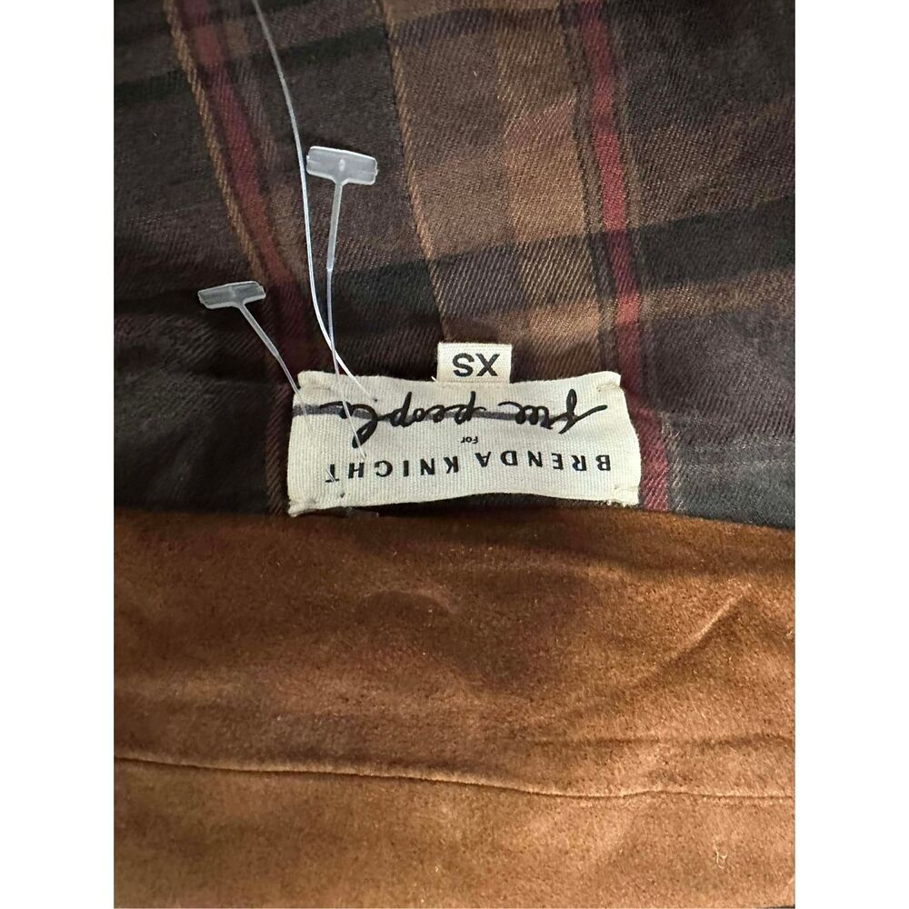 New Free People Nigel Preston Long Ruffle English Coat size XS - Picture 7 of 7